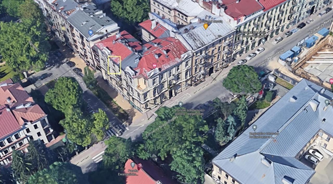 Lublinbnb - Exclusive Family Apartment ------ In The Heart Of Lublin -------------------------------- Bedroom & Living Room & Kitchen Екстериор снимка